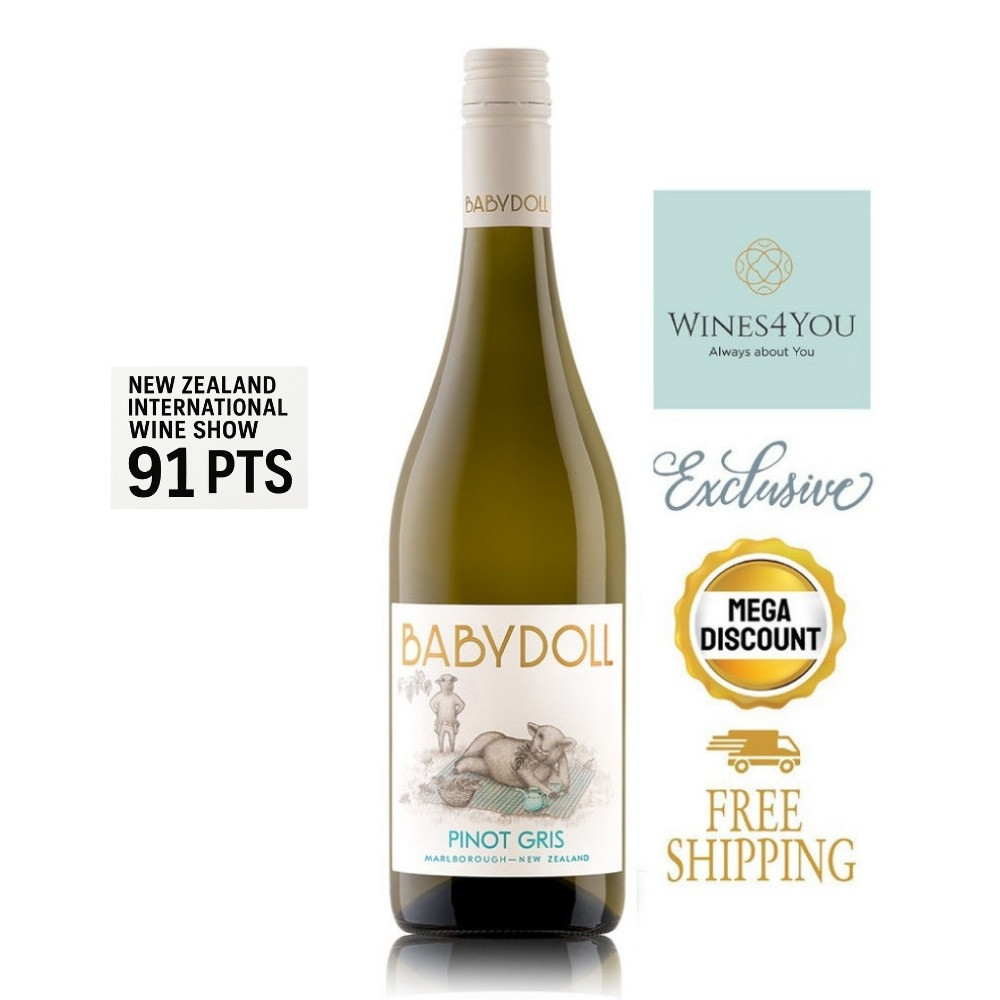 Babydoll Pinot Gris New Zealand White Wine